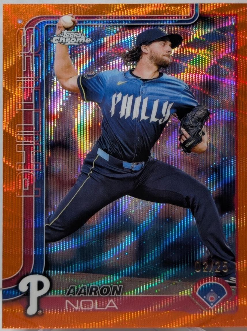 Aaron Nola [Orange Wave] #286
