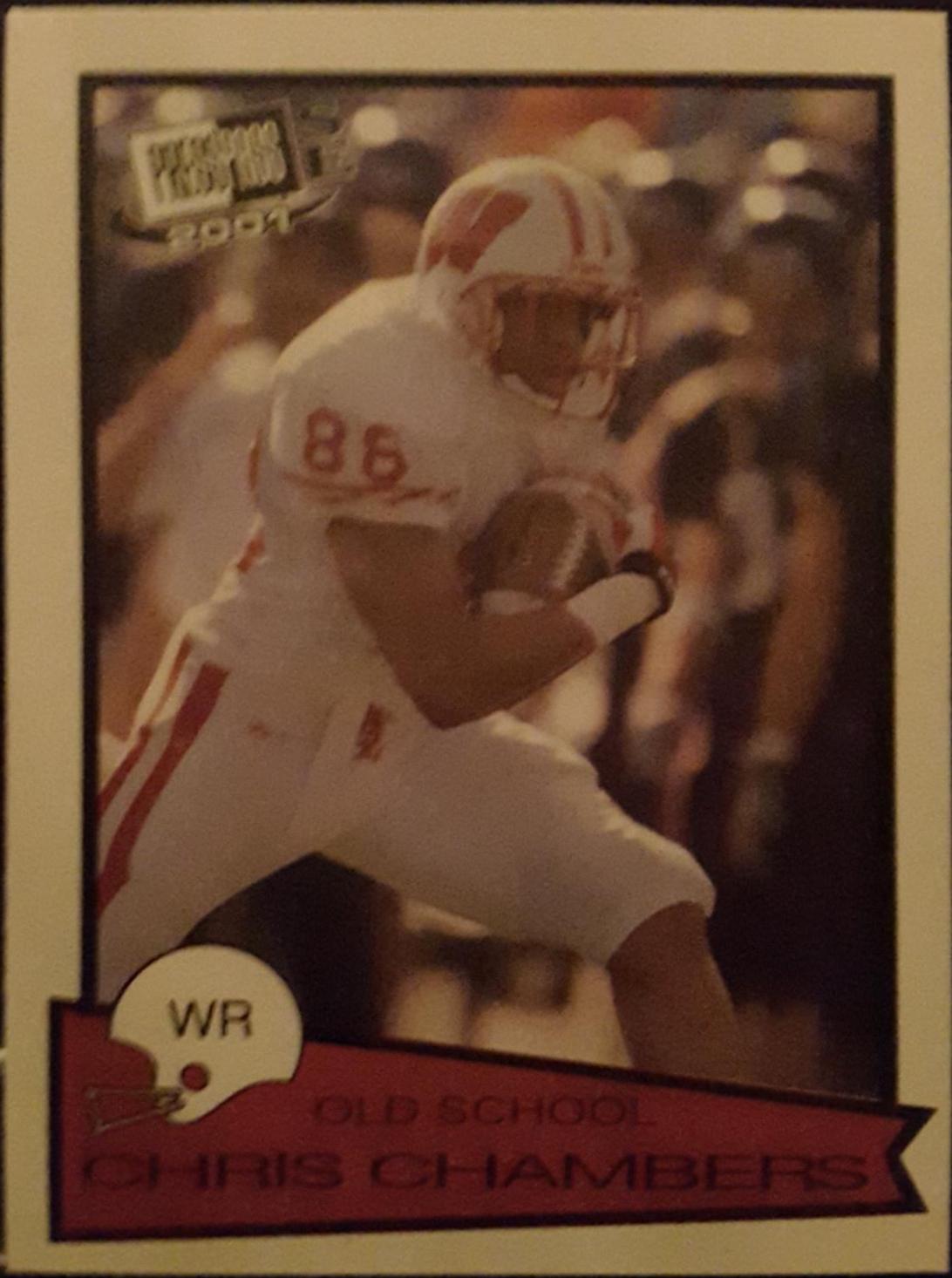 Chris Chambers #OS20 Football Cards 2001 Press Pass Se Old School