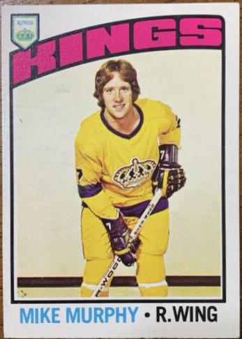 Mike Murphy #21 Hockey Cards 1976 O-Pee-Chee