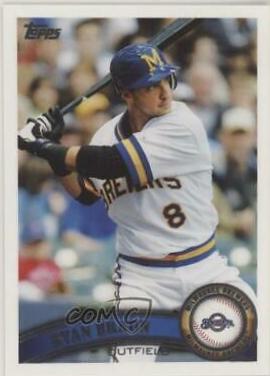 Ryan Braun #1 Baseball Cards 2011 Topps