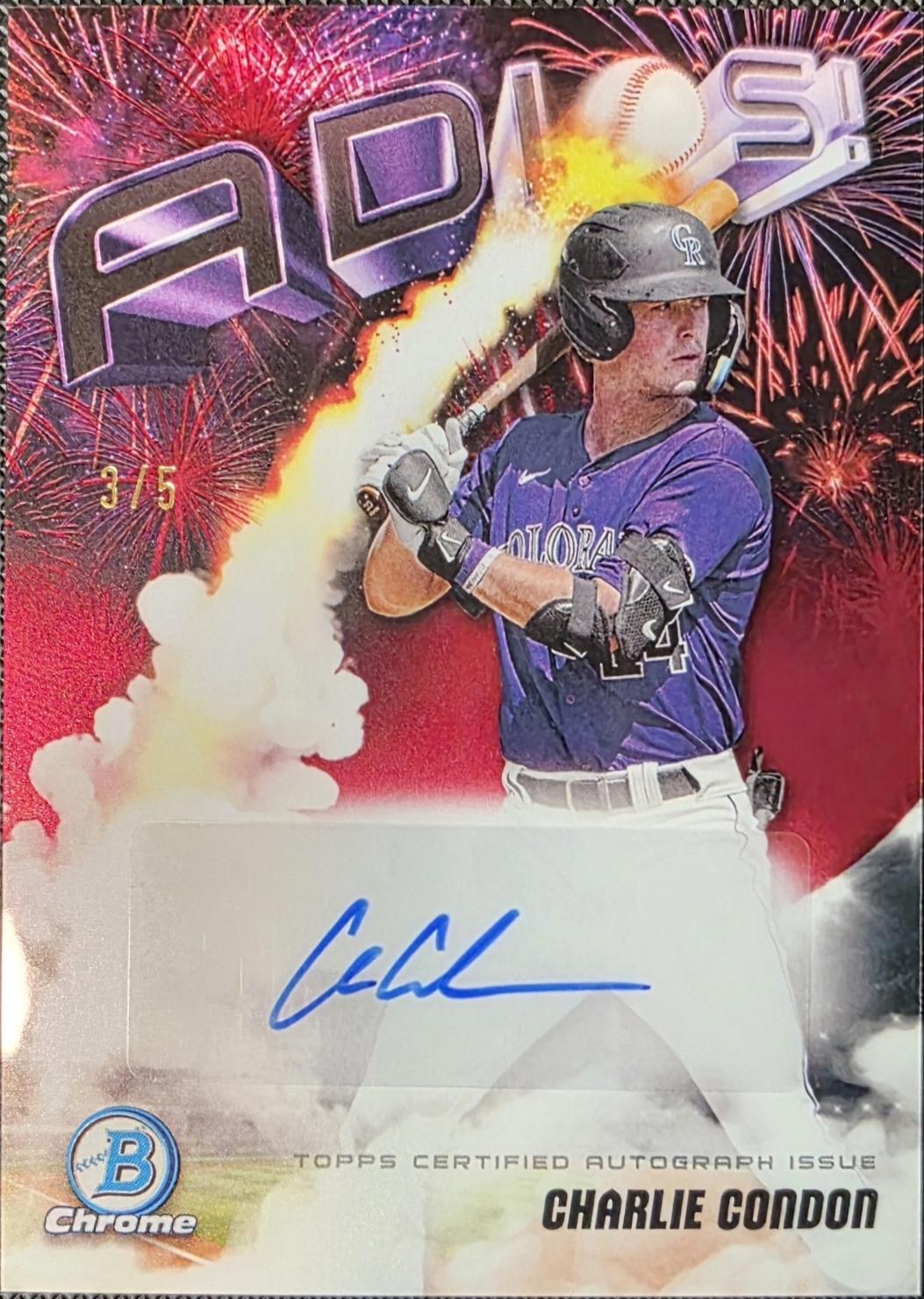 Charlie Condon [Red Refractor] #AAV-CC