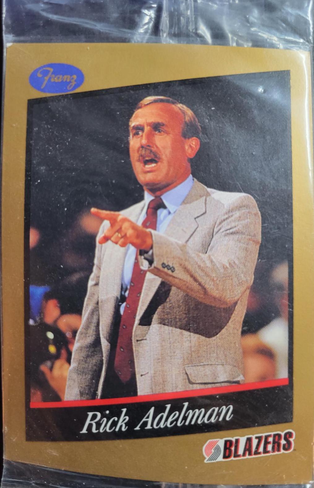 Rick Adelman #4 Basketball Cards 1991 Hoops Prototypes
