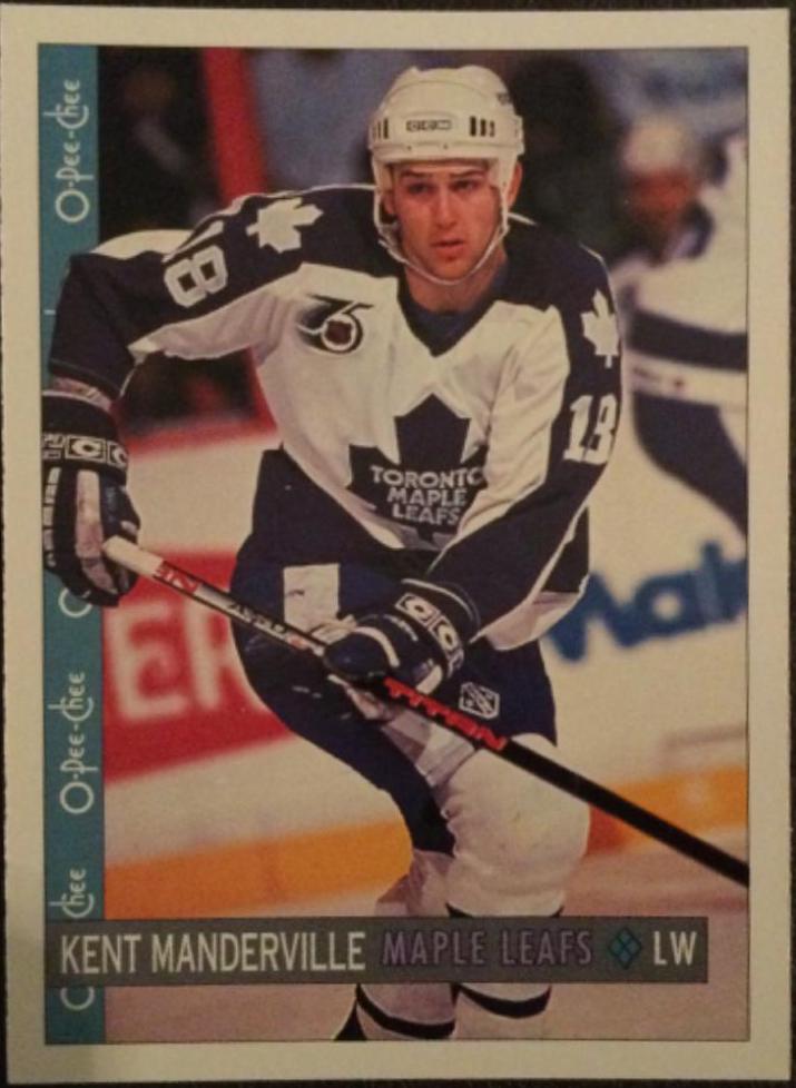 Kent Manderville #14 Hockey Cards 1992 O-Pee-Chee