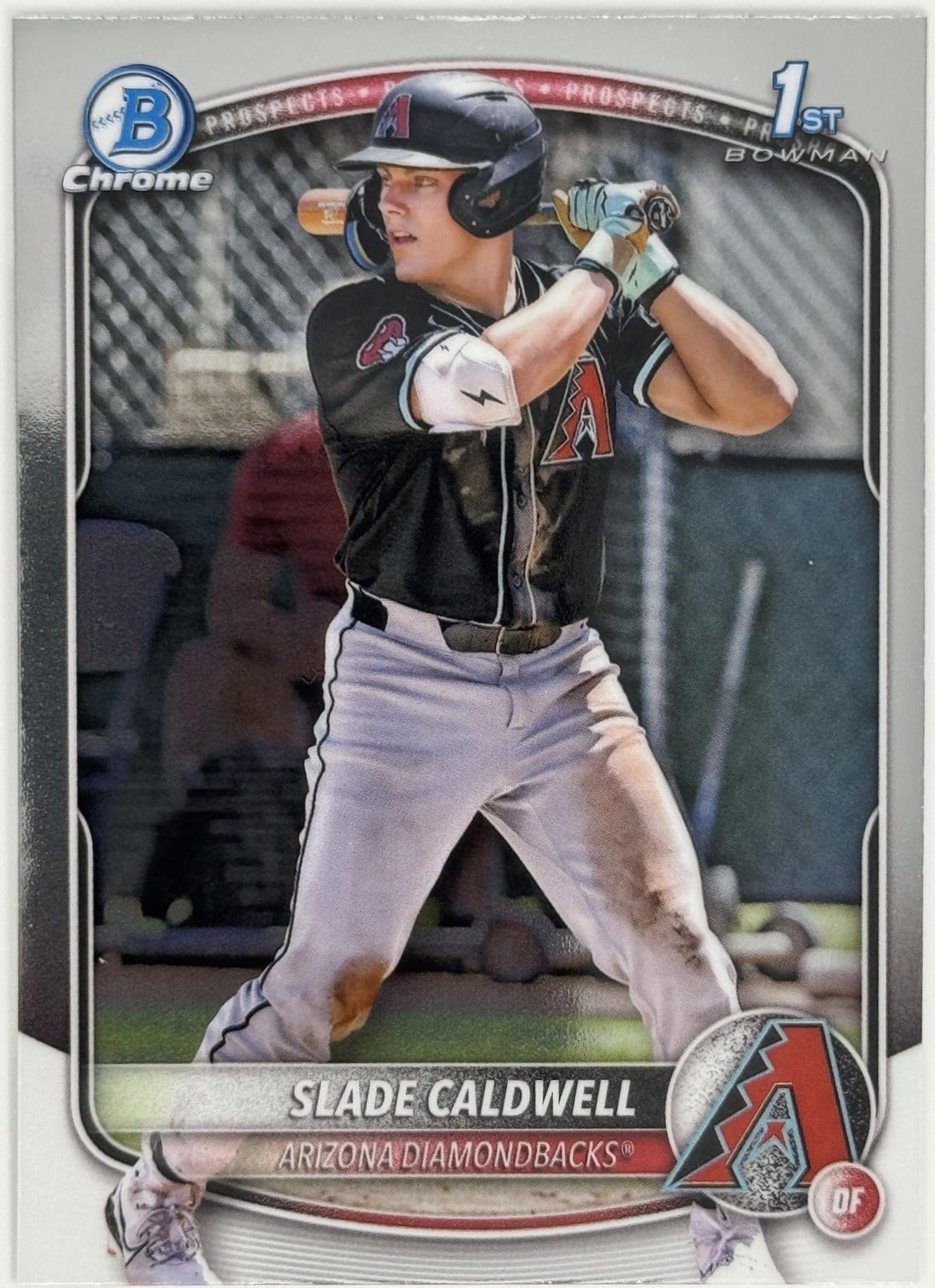 Slade Caldwell #BCP-21 Baseball Cards 2025 Bowman Chrome Prospects