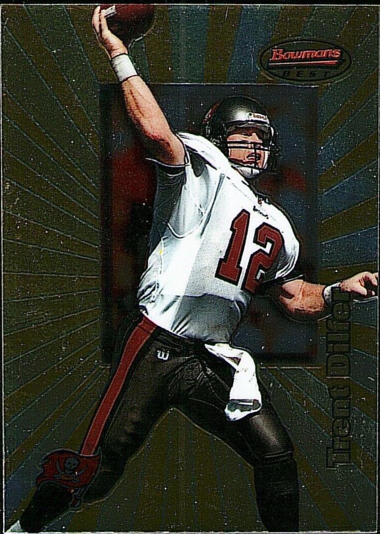 Trent Dilfer #6 Football Cards 1998 Bowman's Best