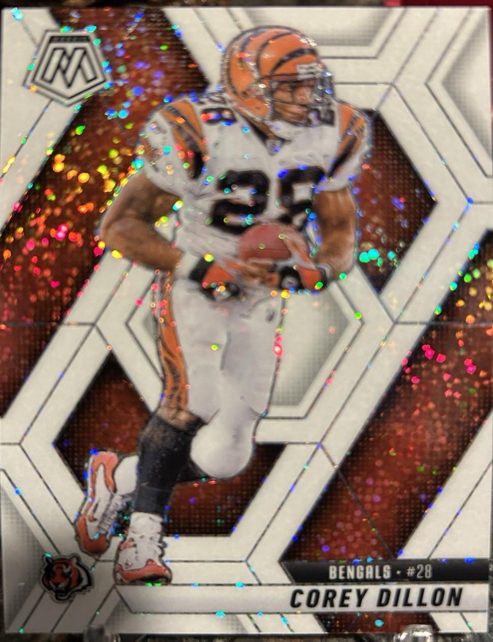 Corey Dillon [White Sparkle] #158