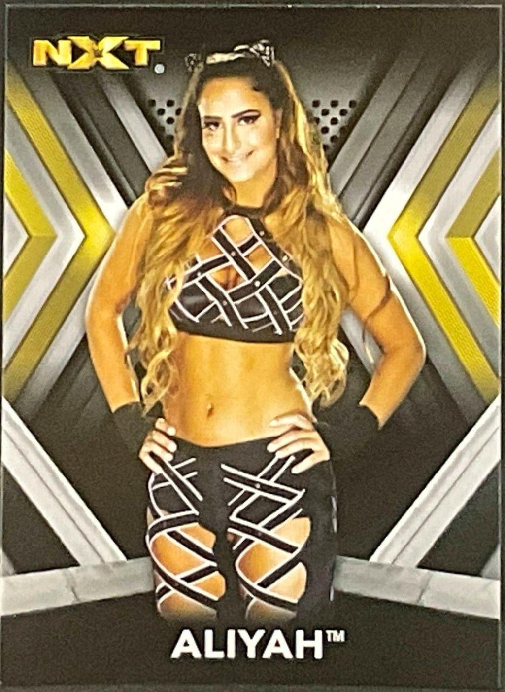 Aliyah #4 Wrestling Cards 2017 Topps WWE NXT