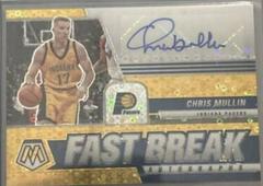 Chris Mullin [Gold] #FB-CMU Basketball Cards 2020 Panini Mosaic Fast Break Autographs Prices