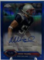 Mike Vrabel [Blue Refractor] #TCA-MVR