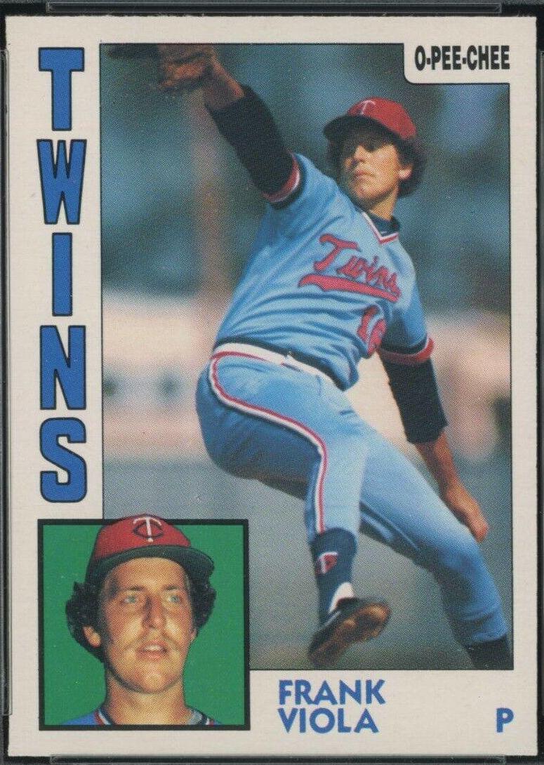 Frank Viola #28 Baseball Cards 1984 O Pee Chee