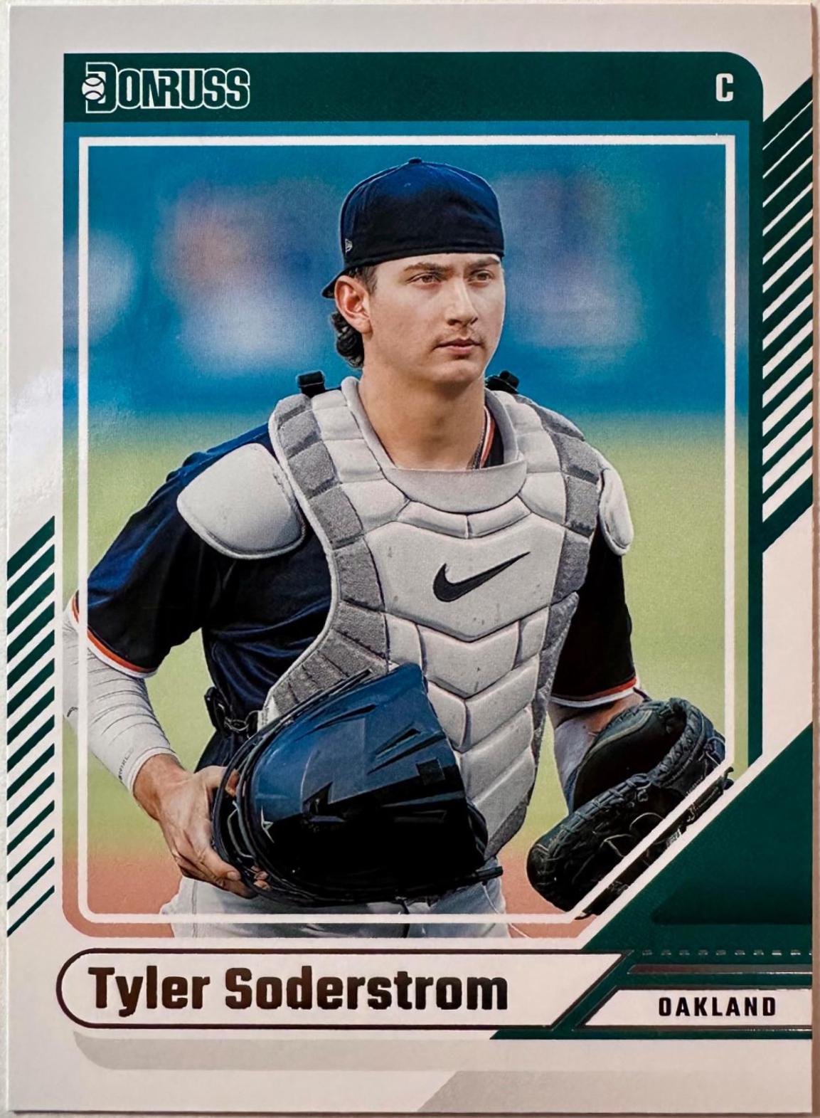Tyler Soderstrom #70 Baseball Cards 2024 Donruss
