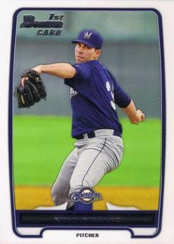 Ryan Gibbard #BDPP105 2012 Bowman Draft Picks & Prospects Baseball