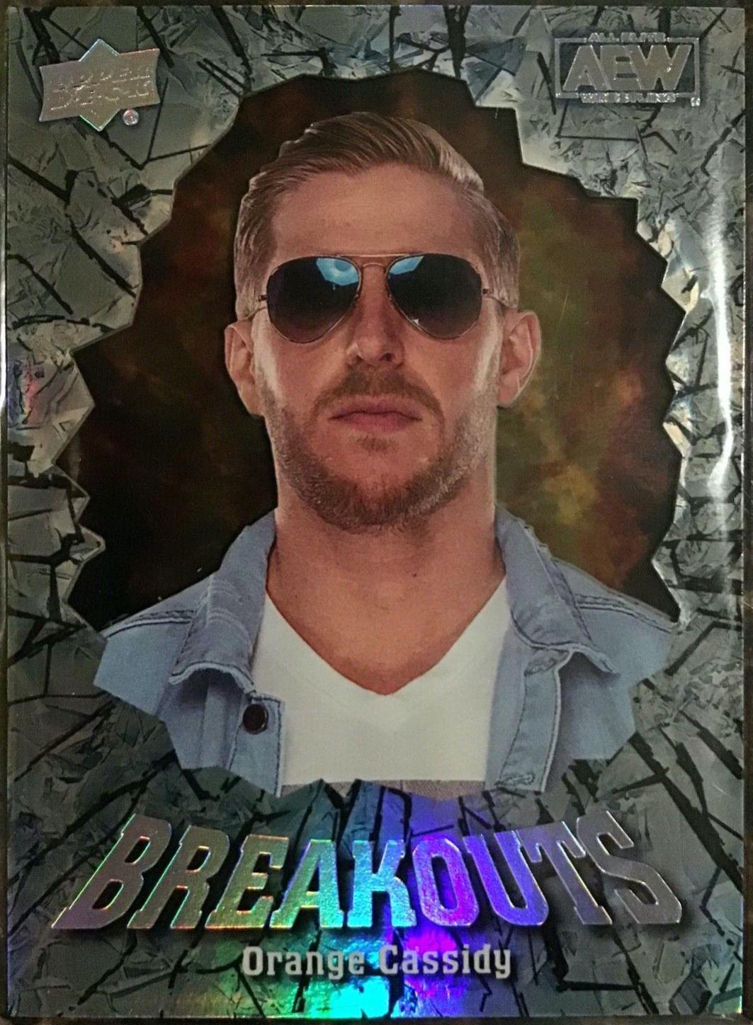Orange Cassidy #BO-26 Wrestling Cards 2022 Upper Deck AEW Breakouts