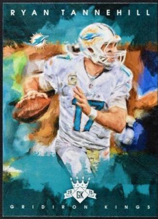 Ryan Tannehill #5 Football Cards 2015 Panini Gridiron Kings