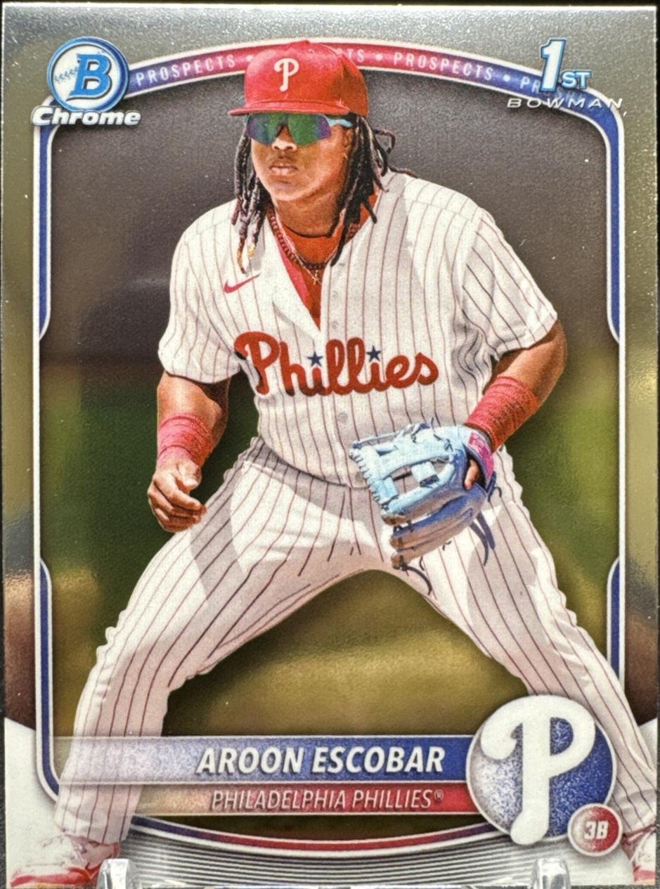 Aroon Escobar #BCP-65 Baseball Cards 2025 Bowman Chrome Prospects