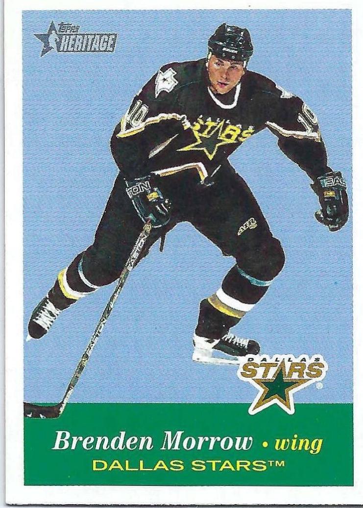 Brenden Morrow #110 Hockey Cards 2001 Topps Heritage
