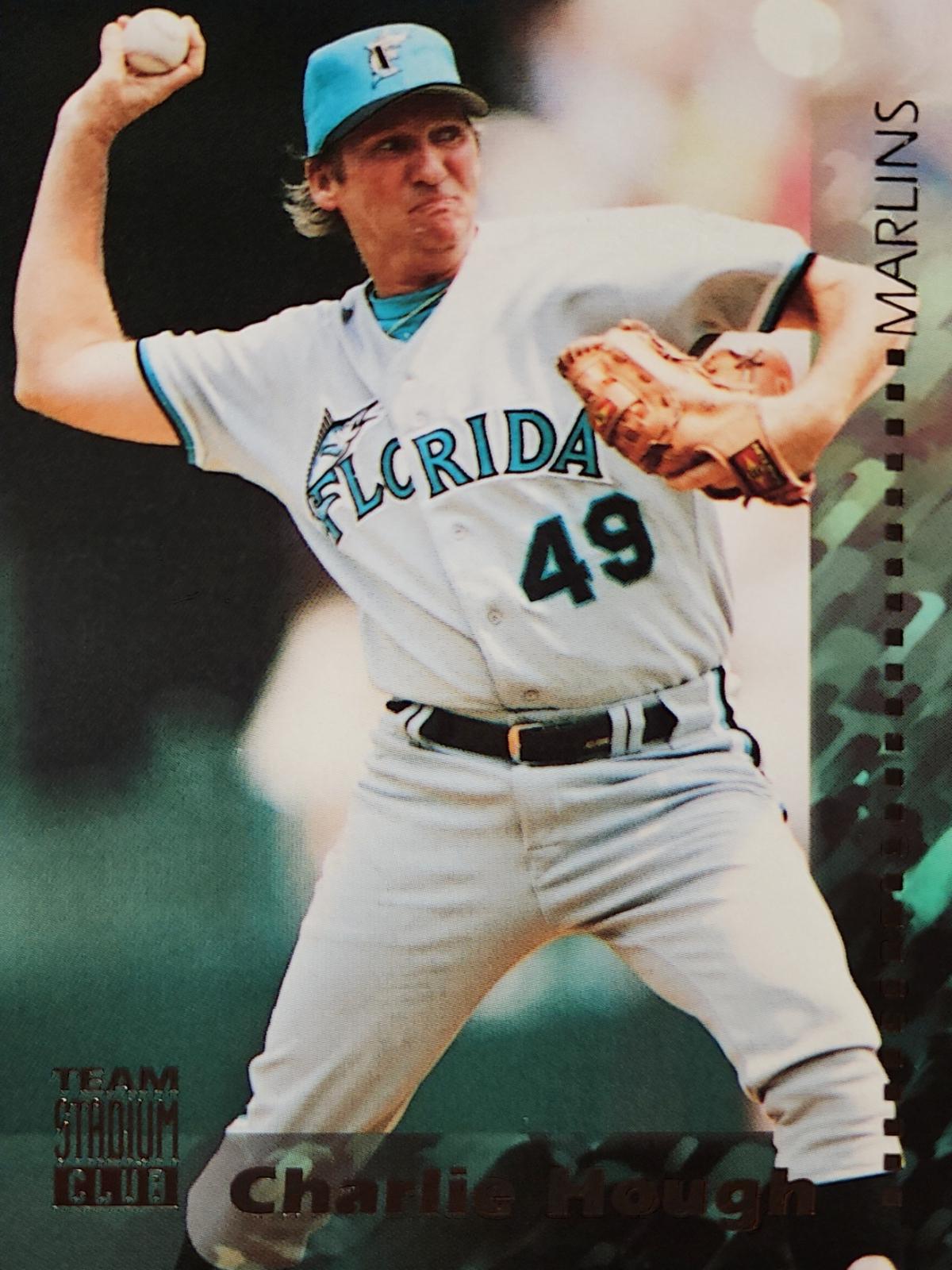 Charlie Hough #69 1994 Stadium Club Team Series Baseball