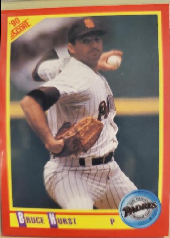 Bruce Hurst #270 Baseball Cards 1990 Score