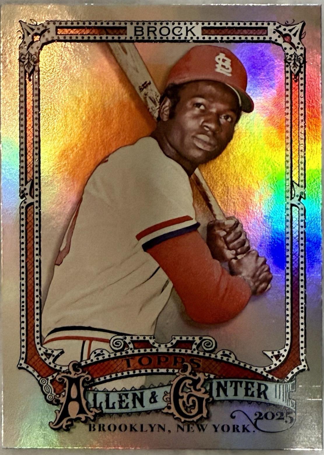 Lou Brock [Silver] #11 Prices | 2025 Topps Allen and Ginter