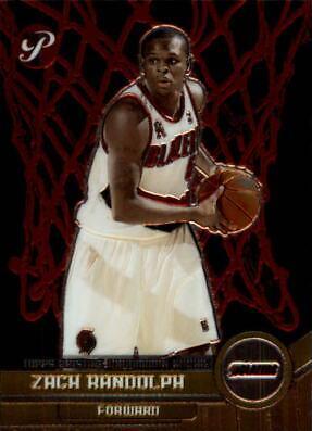 Zach Randolph #88 2001 Topps Pristine Basketball