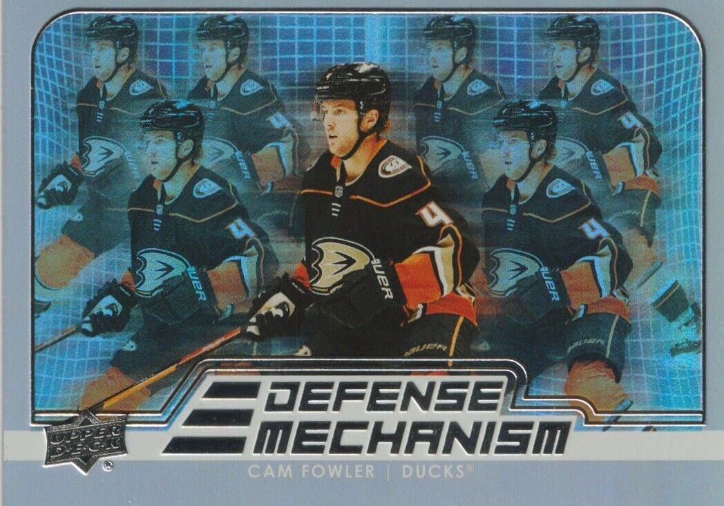 Cam Fowler #DM-12 Hockey Cards 2022 Upper Deck Defense Mechanism