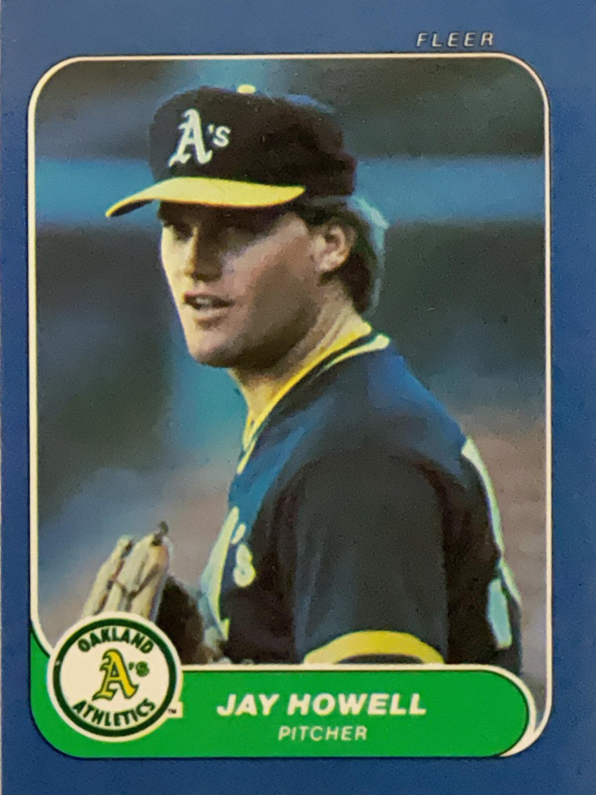 Jay Howell #89 Baseball Cards 1986 Fleer Mini