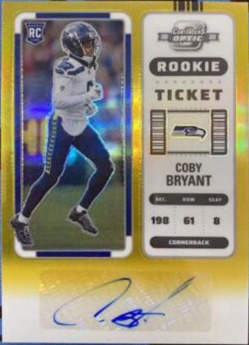 Coby Bryant [Rookie Ticket Autograph Gold] #152