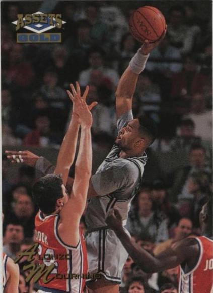 Alonzo Mourning #44 1995 Classic Assets Basketball