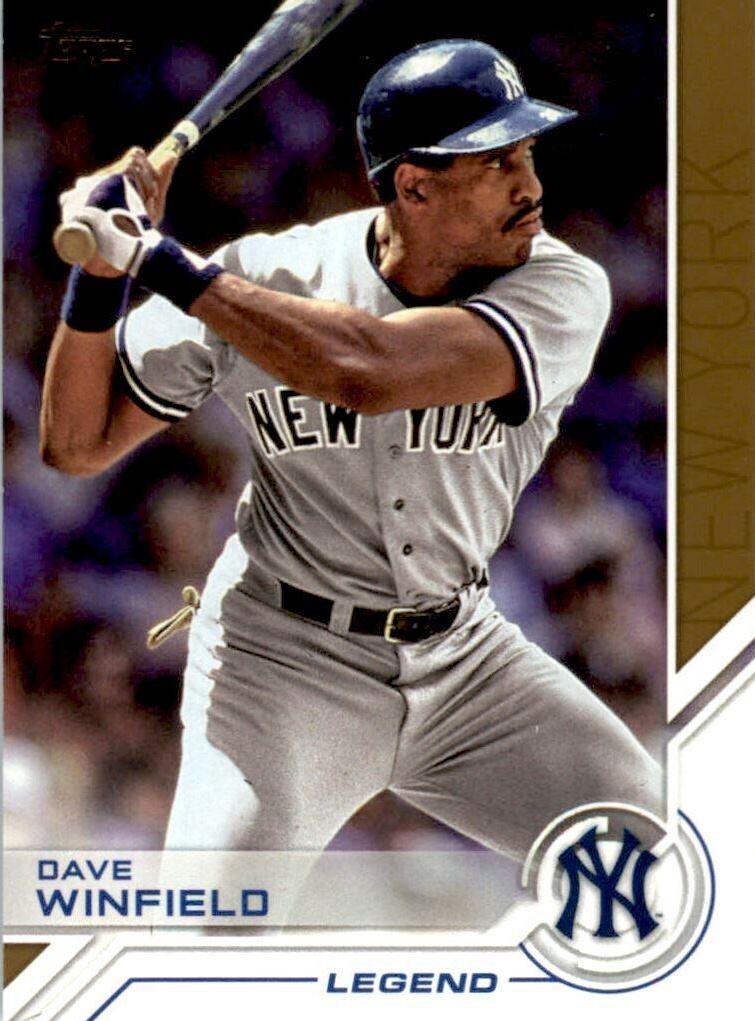 Dave Winfield #S-109 Baseball Cards 2017 Topps Salute