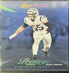 Logan Wilson [Platinum Xtra Points] #61 Prices | 2024 Panini Prestige ...