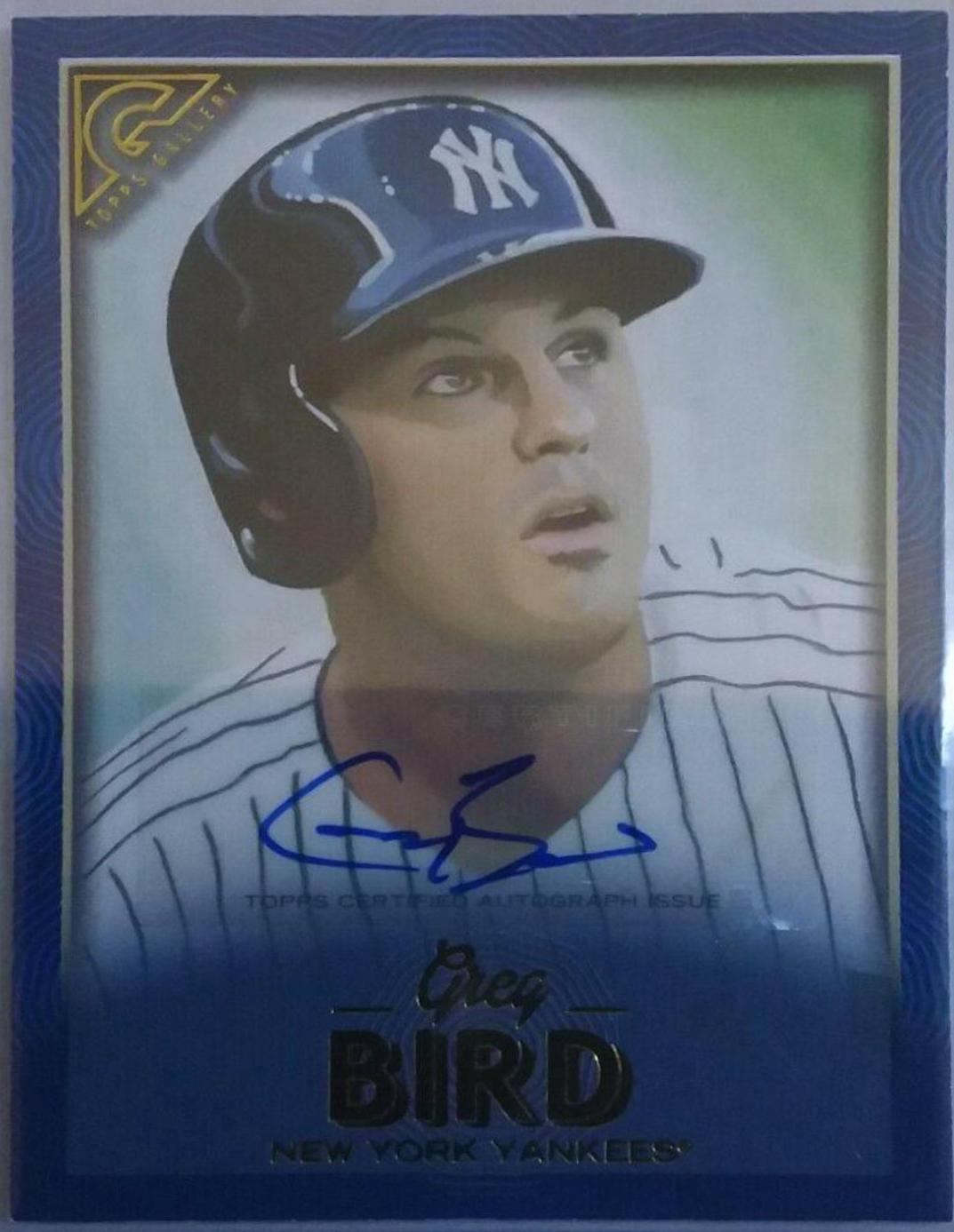 Greg Bird [Autograph] #28