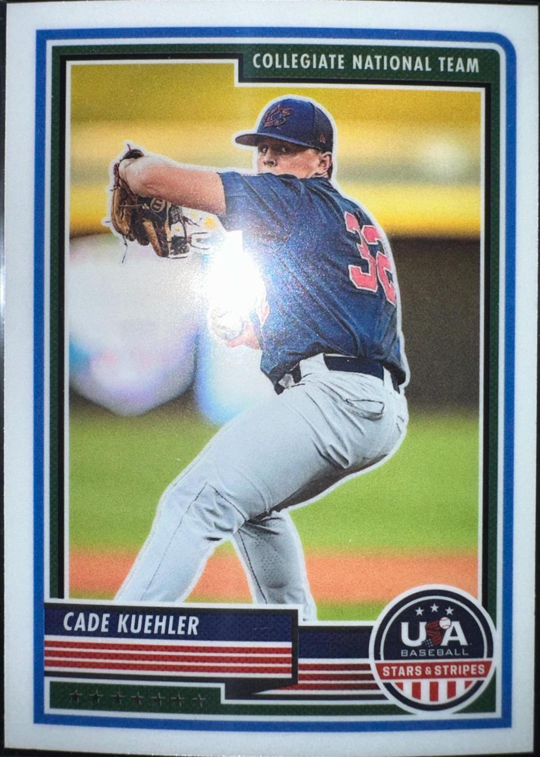 Cade Kuehler #72 2023 Panini Stars & Stripes USA Baseball