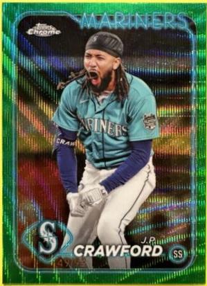 J.P. Crawford [Green Wave Refractor] #14