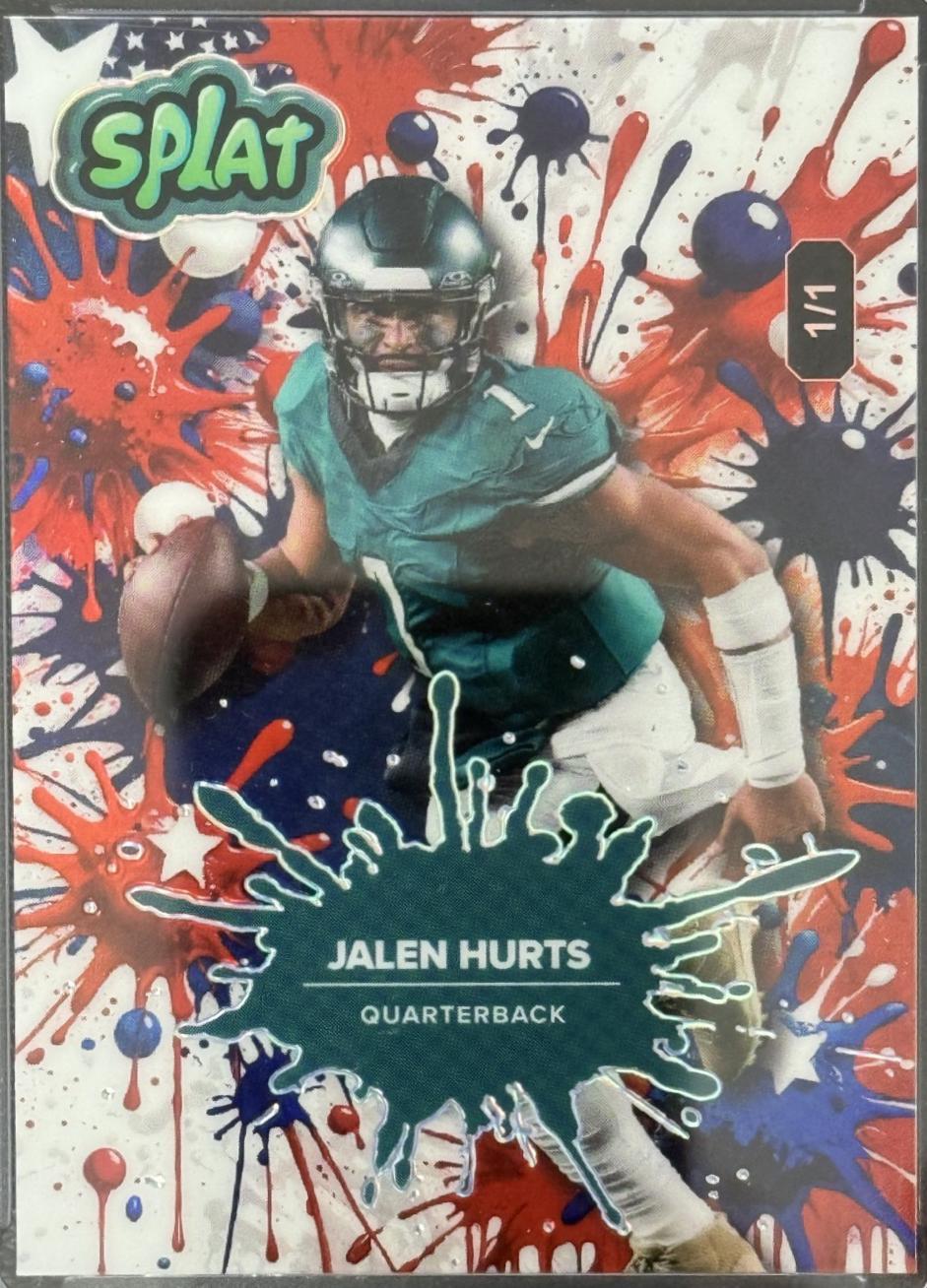 Jalen Hurts #SUSCLA12-JH 2025 Wild Card Splat Classic Football