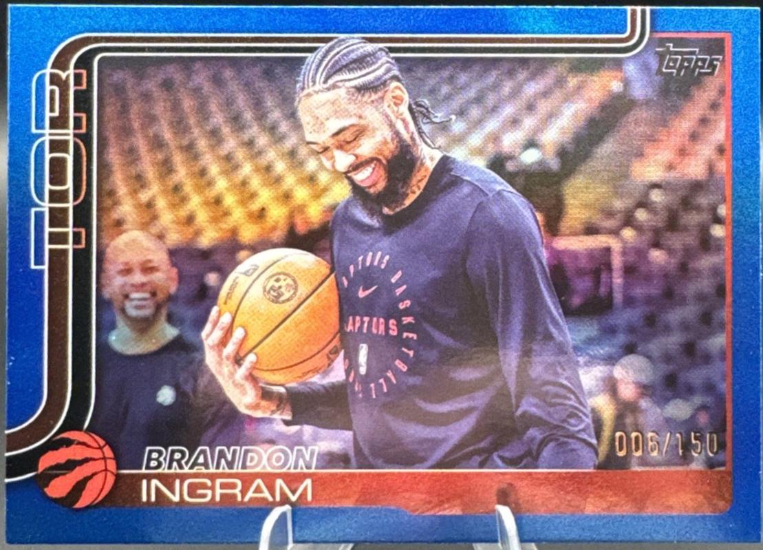 Brandon Ingram [Blue Rainbow] #30 Prices | 2025 Topps | Basketball