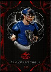 Blake Mitchell [Red] #19 Baseball Cards 2024 Leaf Trinity Prices