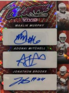 Maalik Murphy / Adonai Mitchell / Jonathon Brooks