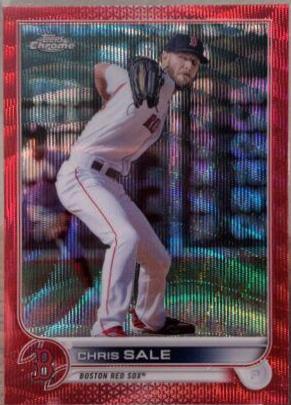 Chris Sale [Red Wave Refractor] #118