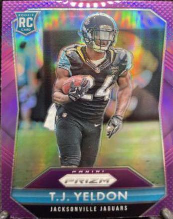 T.J. Yeldon #287 Football Cards 2015 Panini Prizm