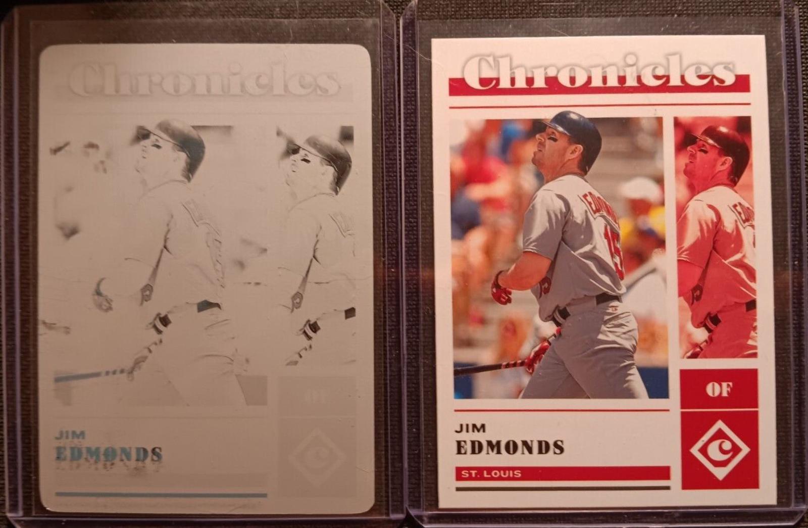 Jim Edmonds #2 Baseball Cards 2023 Panini Chronicles