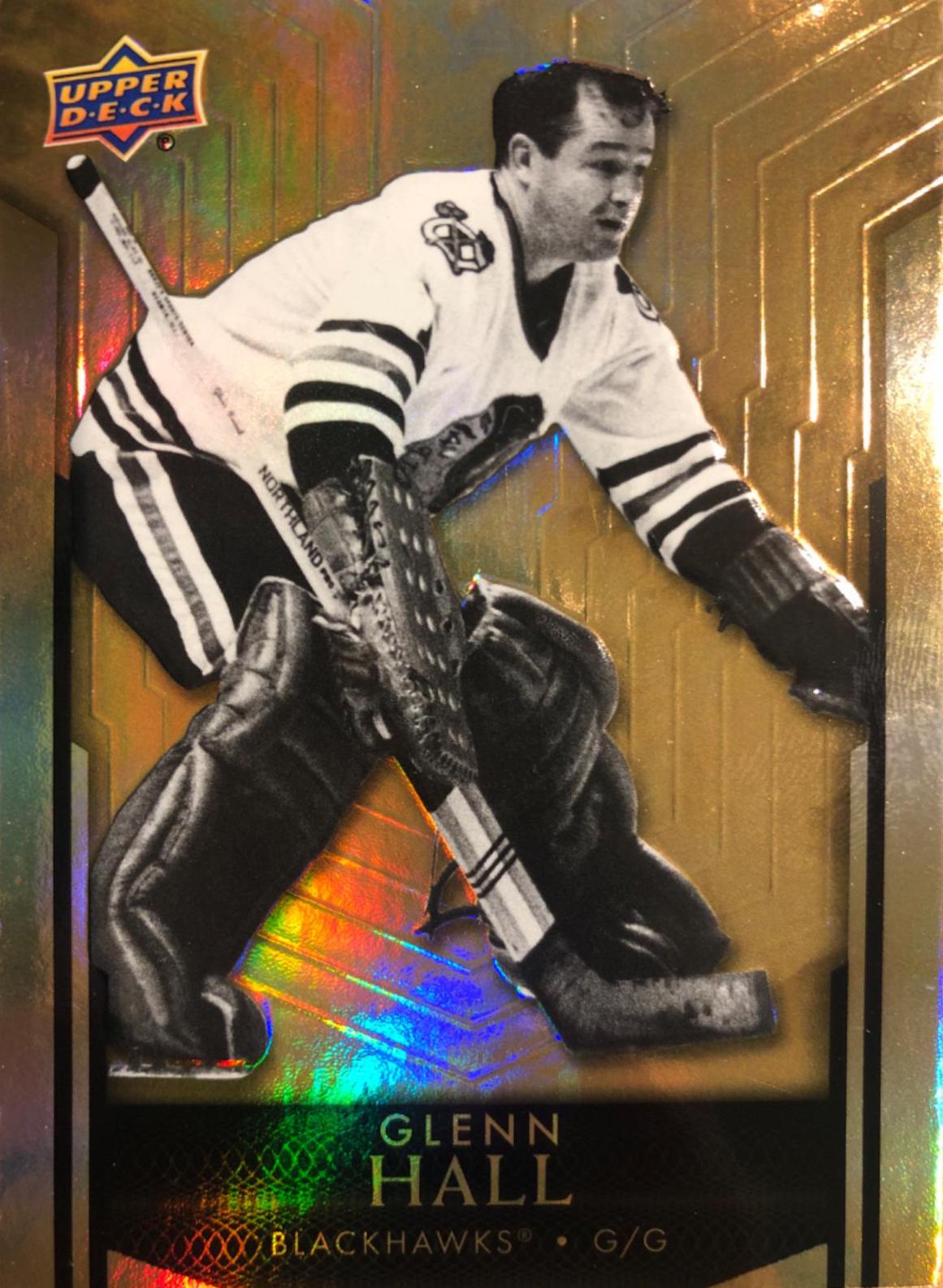 Glenn Hall #4 Hockey Cards 2023 Upper Deck Tim Hortons Legends