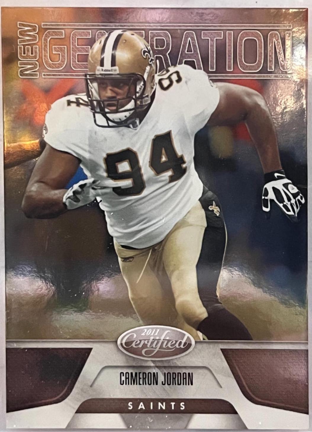 Cameron Jordan #165 Football Cards 2011 Panini Certified