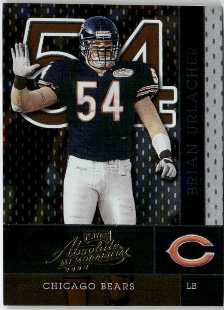 Brian Urlacher #14 2002 Playoff Absolute Memorabilia Football