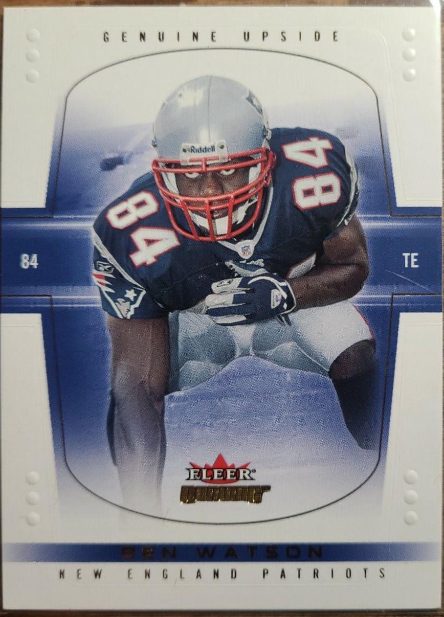 Ben Watson #91 2004 Fleer Genuine Football