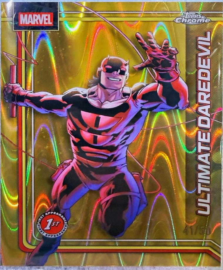 Ultimate Daredevil Gold Refractor