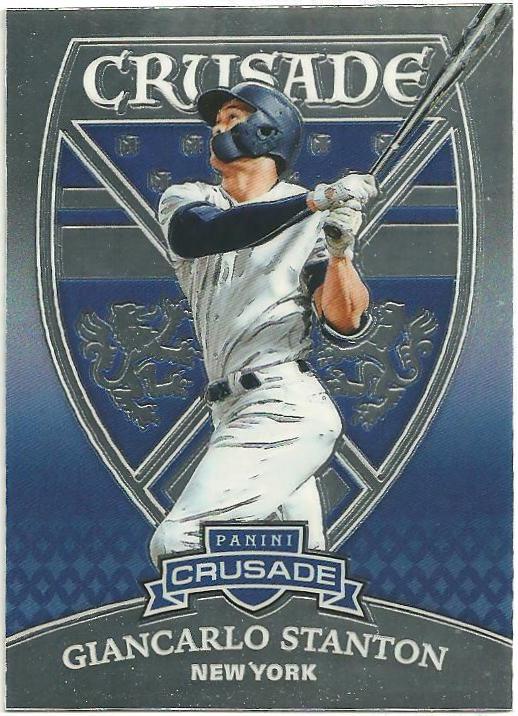 Giancarlo Stanton #2 Baseball Cards 2018 Panini Chronicles Crusade