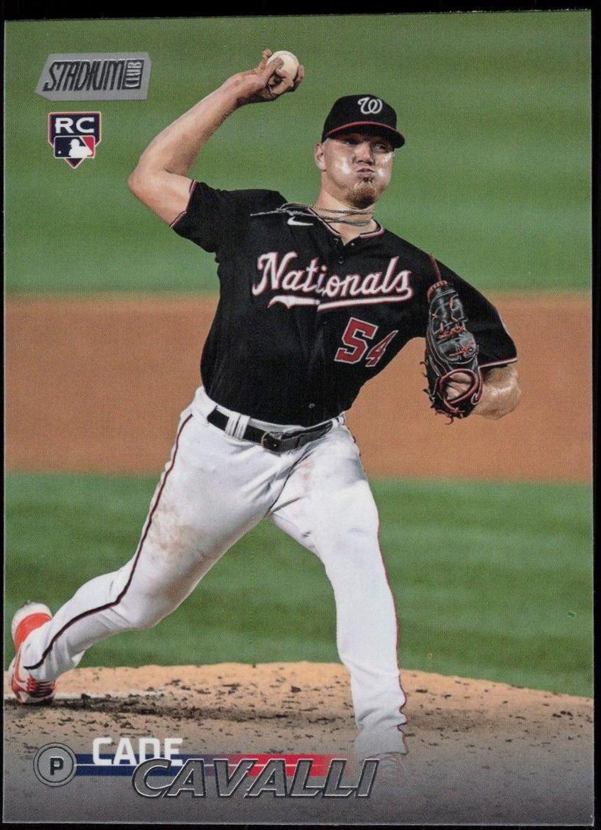 Cade Cavalli #111 Baseball Cards 2023 Stadium Club