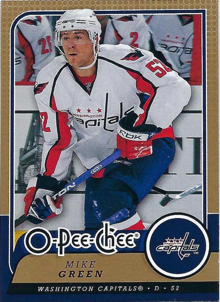 Mike Green #170 Hockey Cards 2008 O Pee Chee