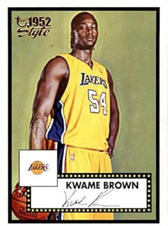 Kwame Brown #241 Basketball Cards 2006 Topps Total Surprise