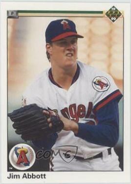 Jim Abbott #645 Baseball Cards 1990 Upper Deck